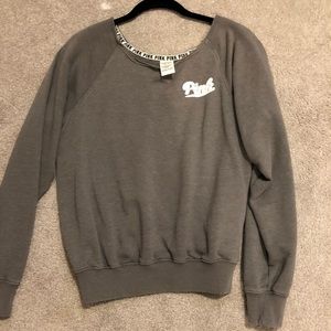 VS Pink off shoulder top